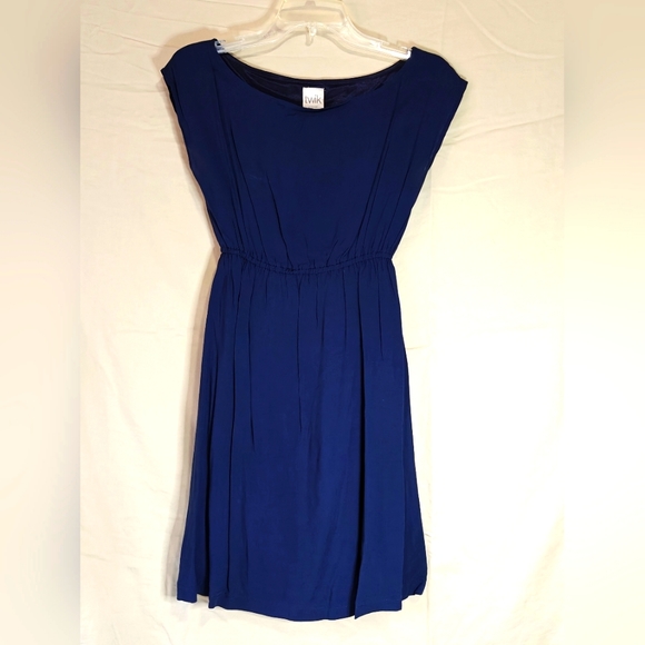 twik Dresses & Skirts - Midi navy dress by Twik exclusive to Simmons in medium